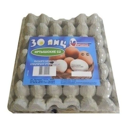 Яйца С2 Иртышское 30 шт.
