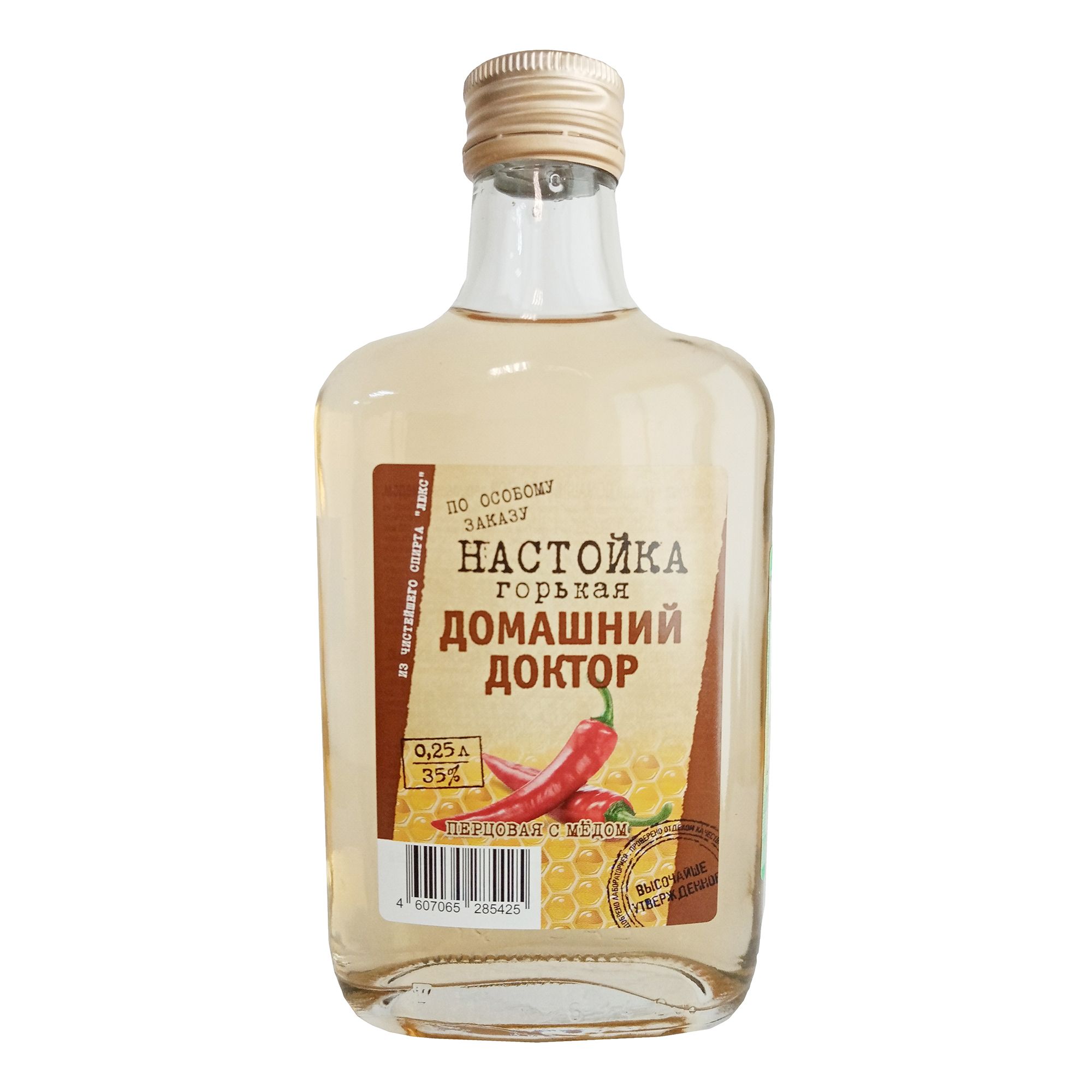 Настойка Домашний Доктор перец 0,25 л