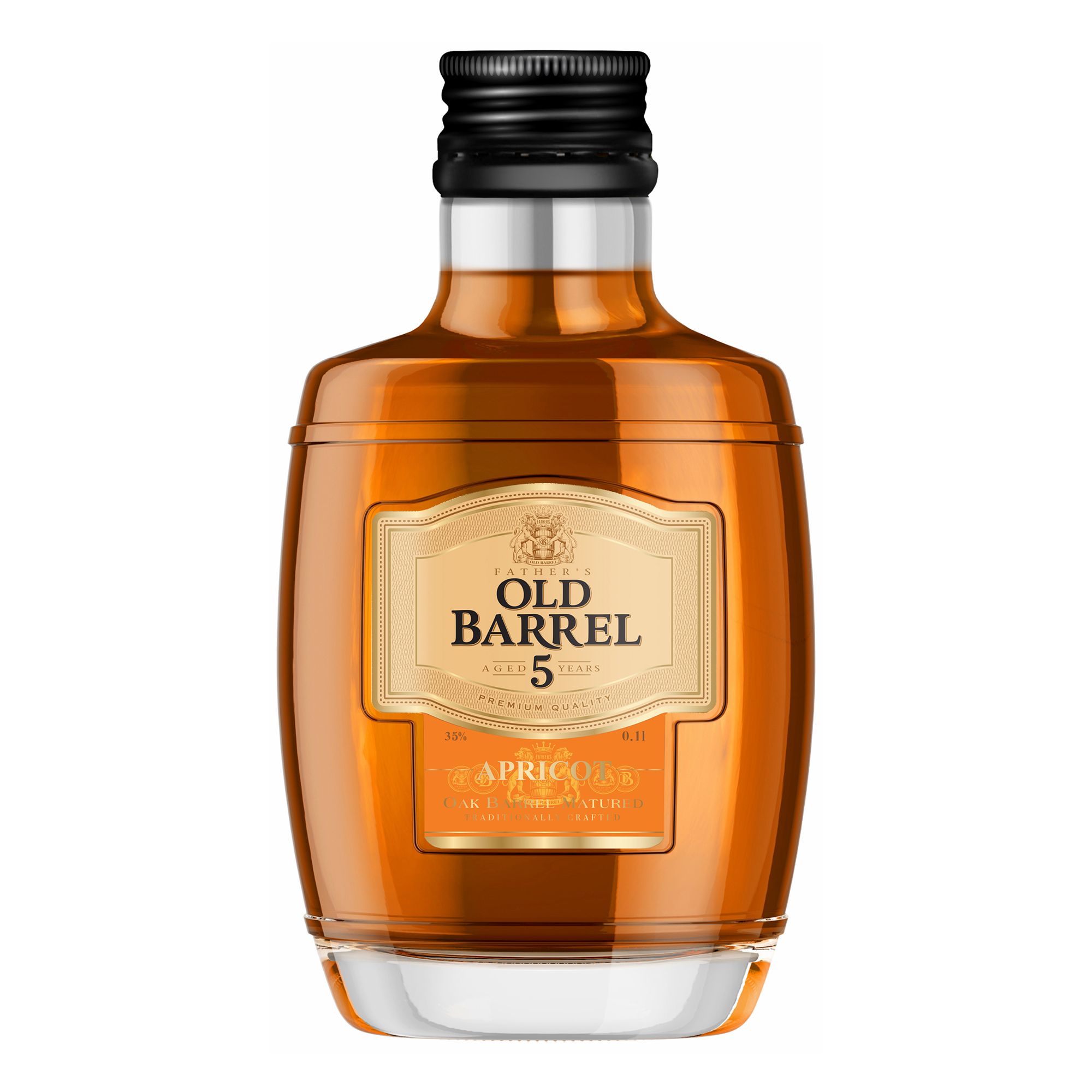 Коньяк Old Barrel 5 лет 0,1 л