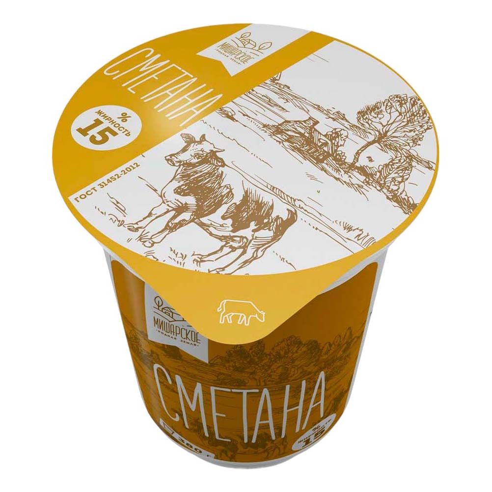 Сметана Мишарское 350 г