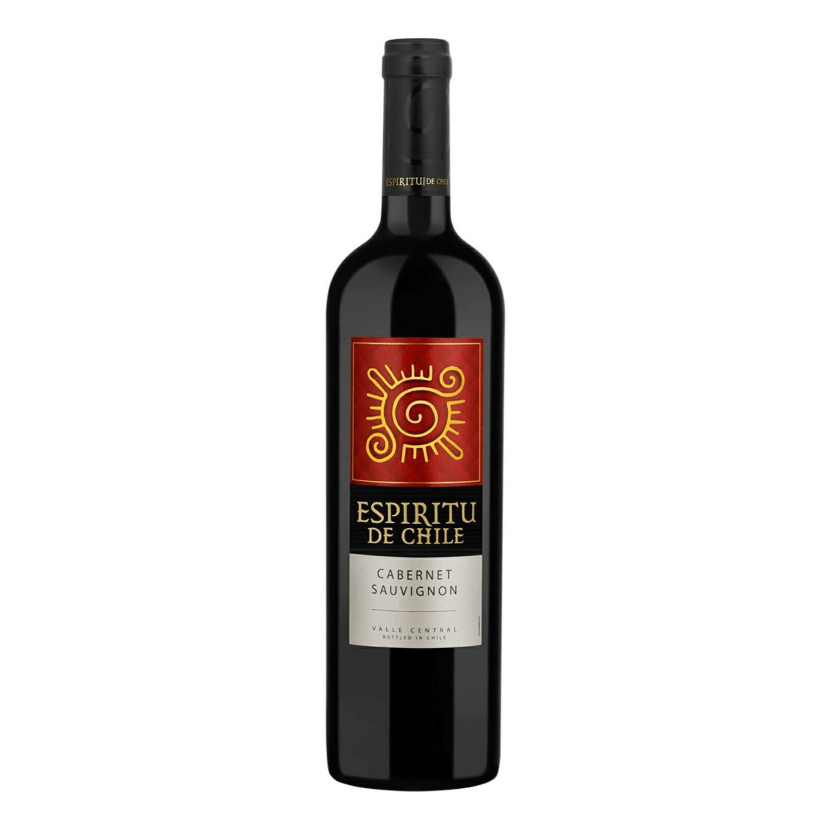 Красное полусладкое вино Espiritu de Chile Каберне Совиньон 0,75 л