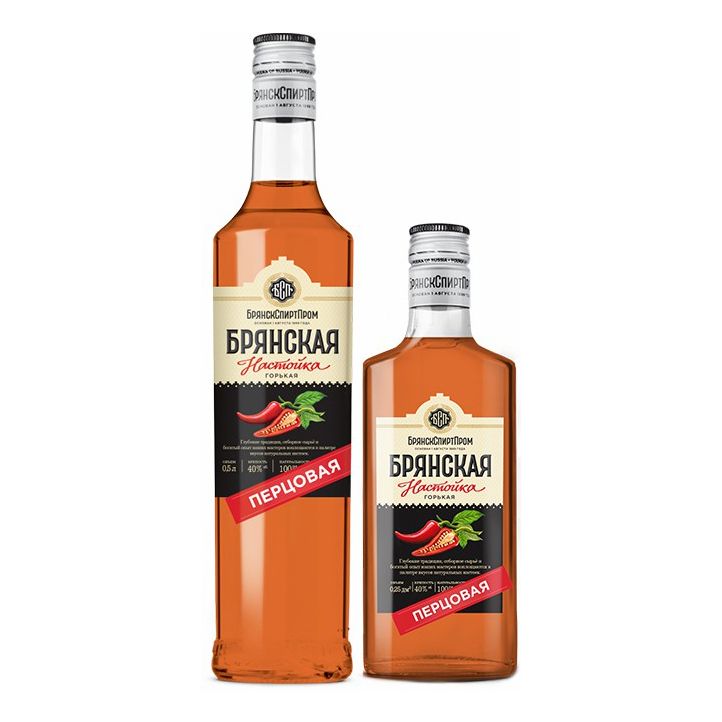 Настойка Брянская перец 0,25 л