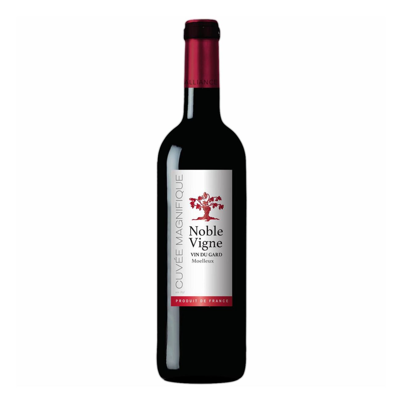 Красное полусладкое вино Noble Vigne 0,75 л