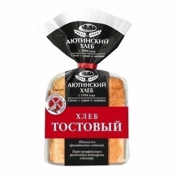 Хлеб для тостов Аютинский Хлеб 280 г
