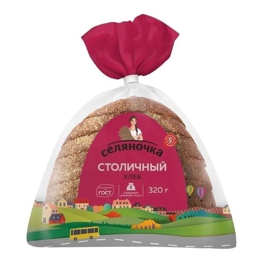 Хлеб пшеничный Зерница 320 г