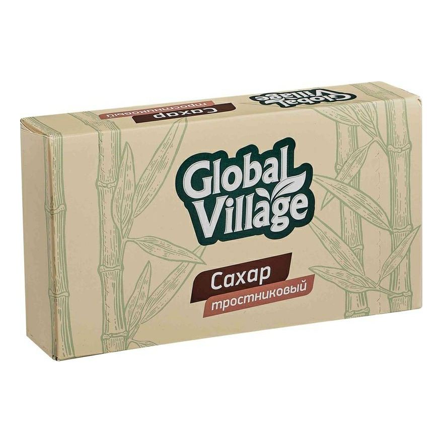 Сахар тростниковый Global Village 500 г