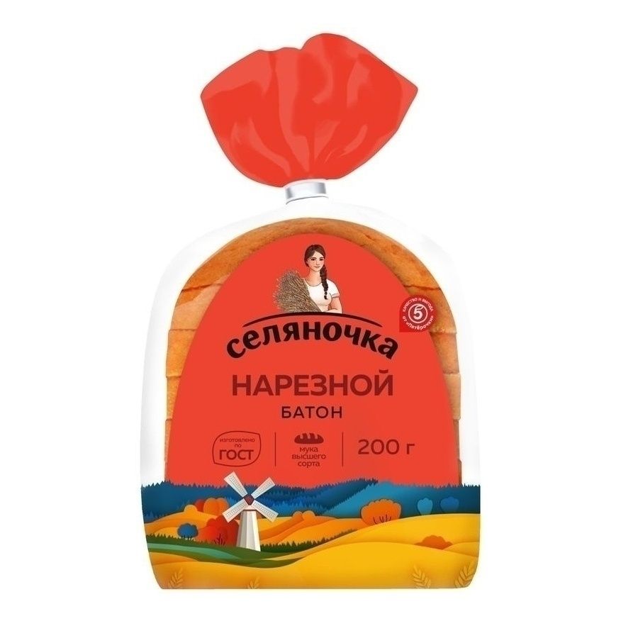 Батон Селяночка 200 г