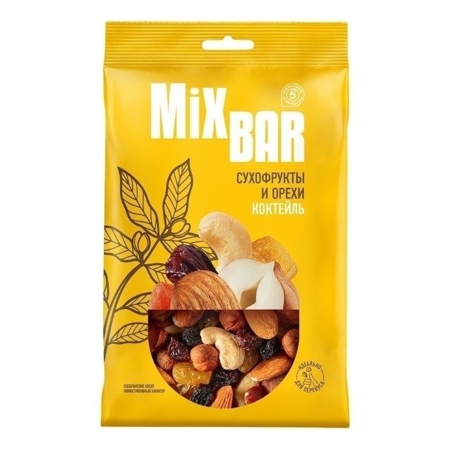 Фруктово-ореховая смесь Mixbar 150 г
