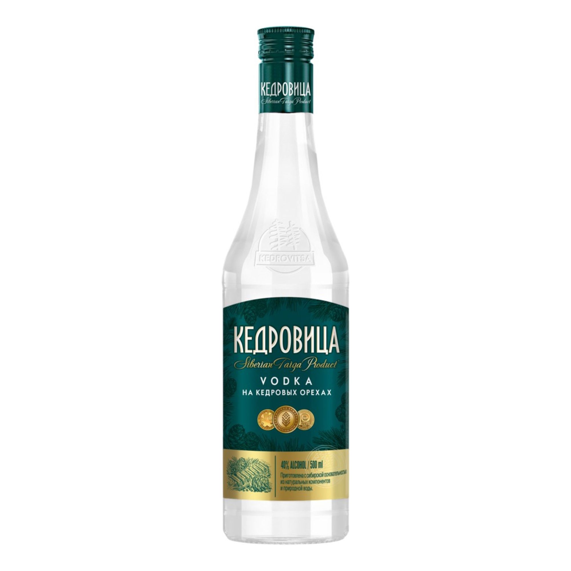 Водка Кедровица кедр 0,5 л