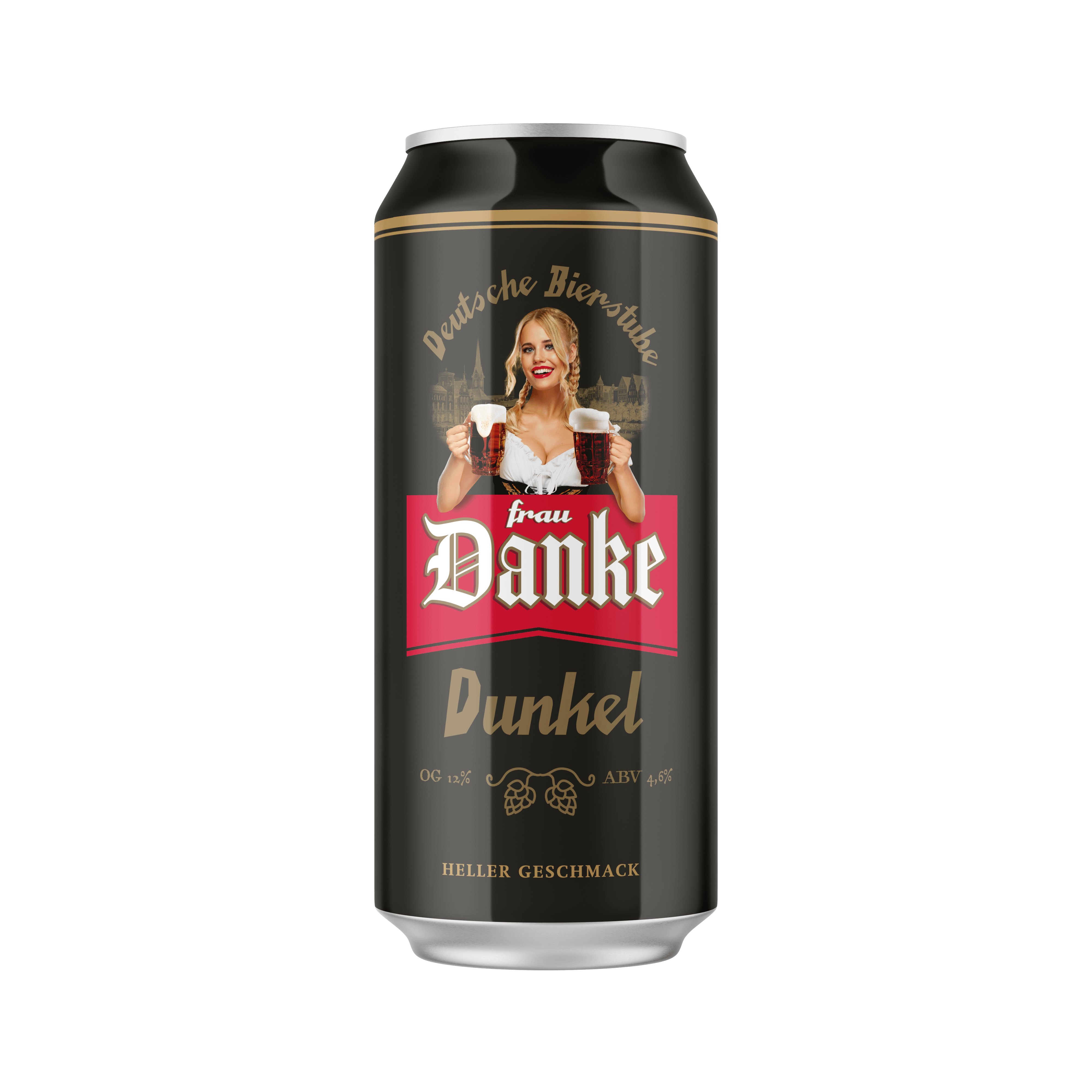 Пиво Frau Danke темное 0,45 л