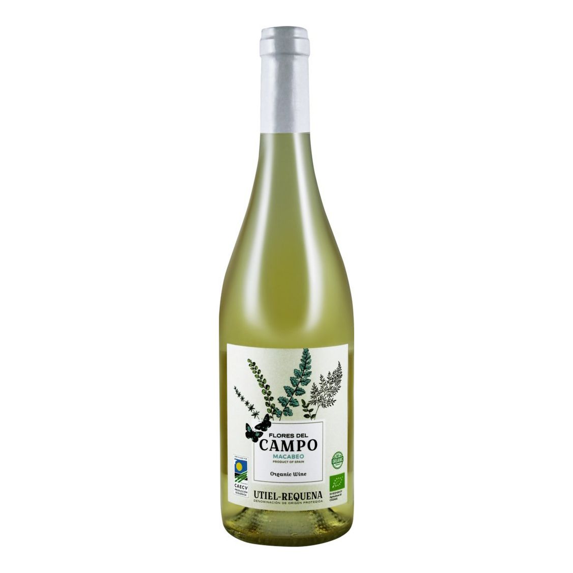 Белое сухое вино Flores Del Campo 0,75 л