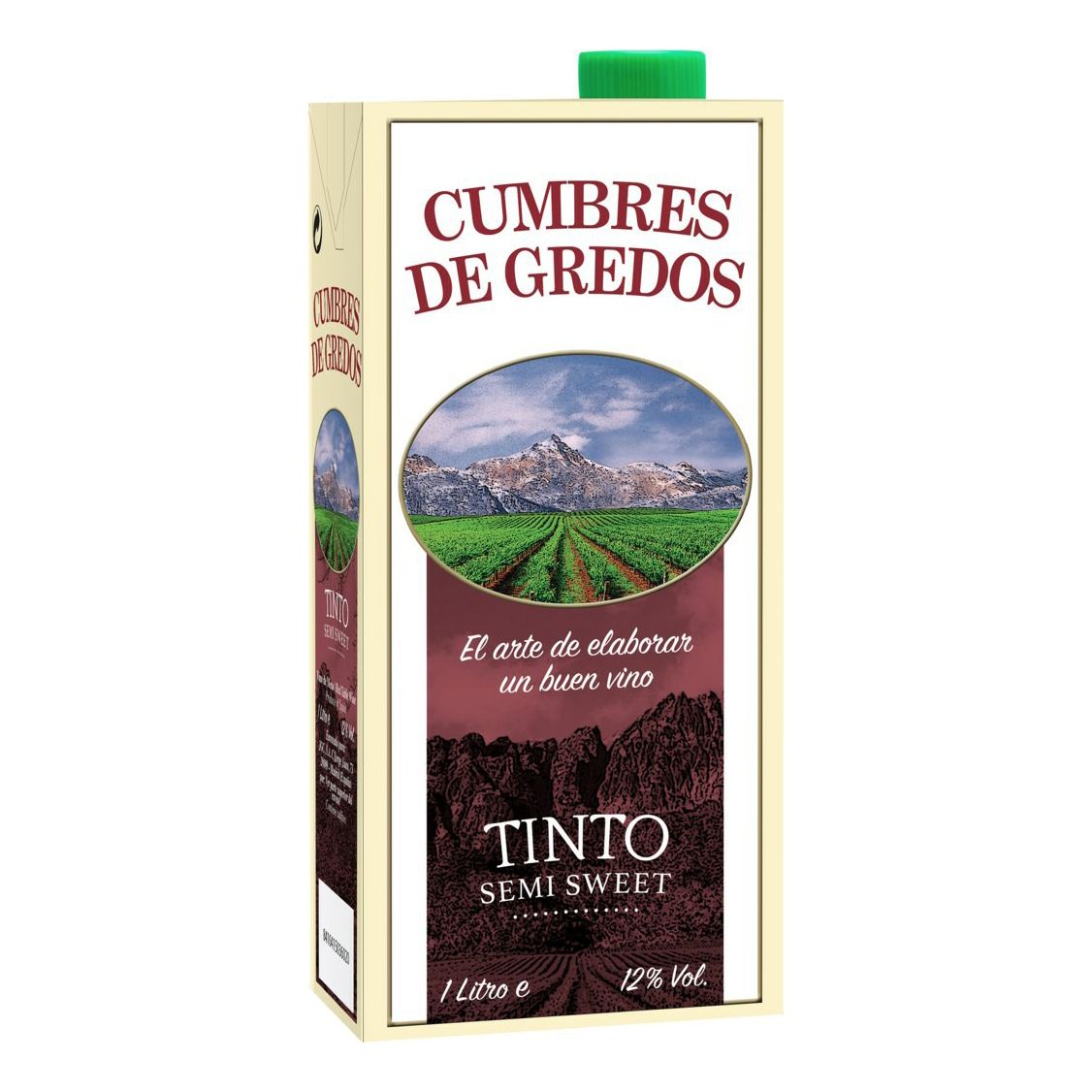 Красное полусладкое вино Cumbres de gredos 1 л