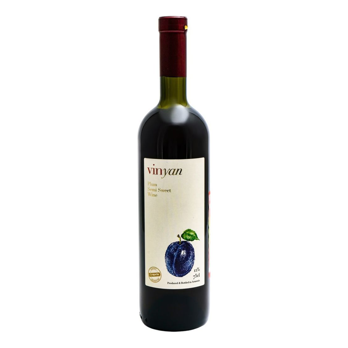 Красное полусладкое вино Vinyan 0,75 л