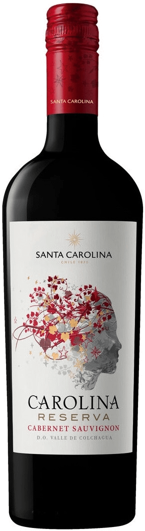 Красное сухое вино Santa Carolina Каберне Совиньон 0,75 л