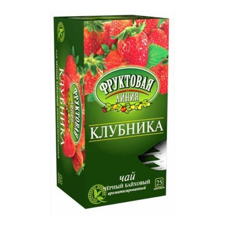 Чай Фруктовая линия в пакетиках 38 г