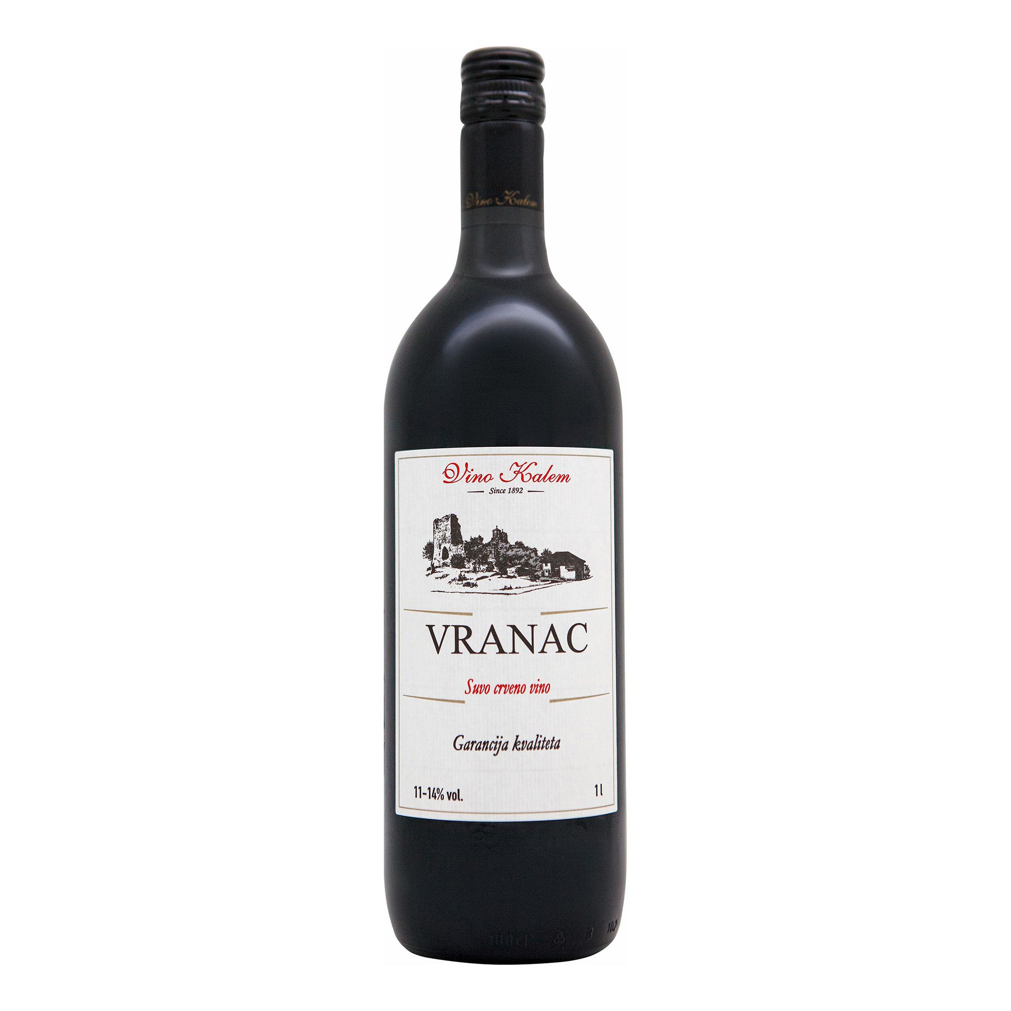 Красное сухое вино Vino Kalem 1 л