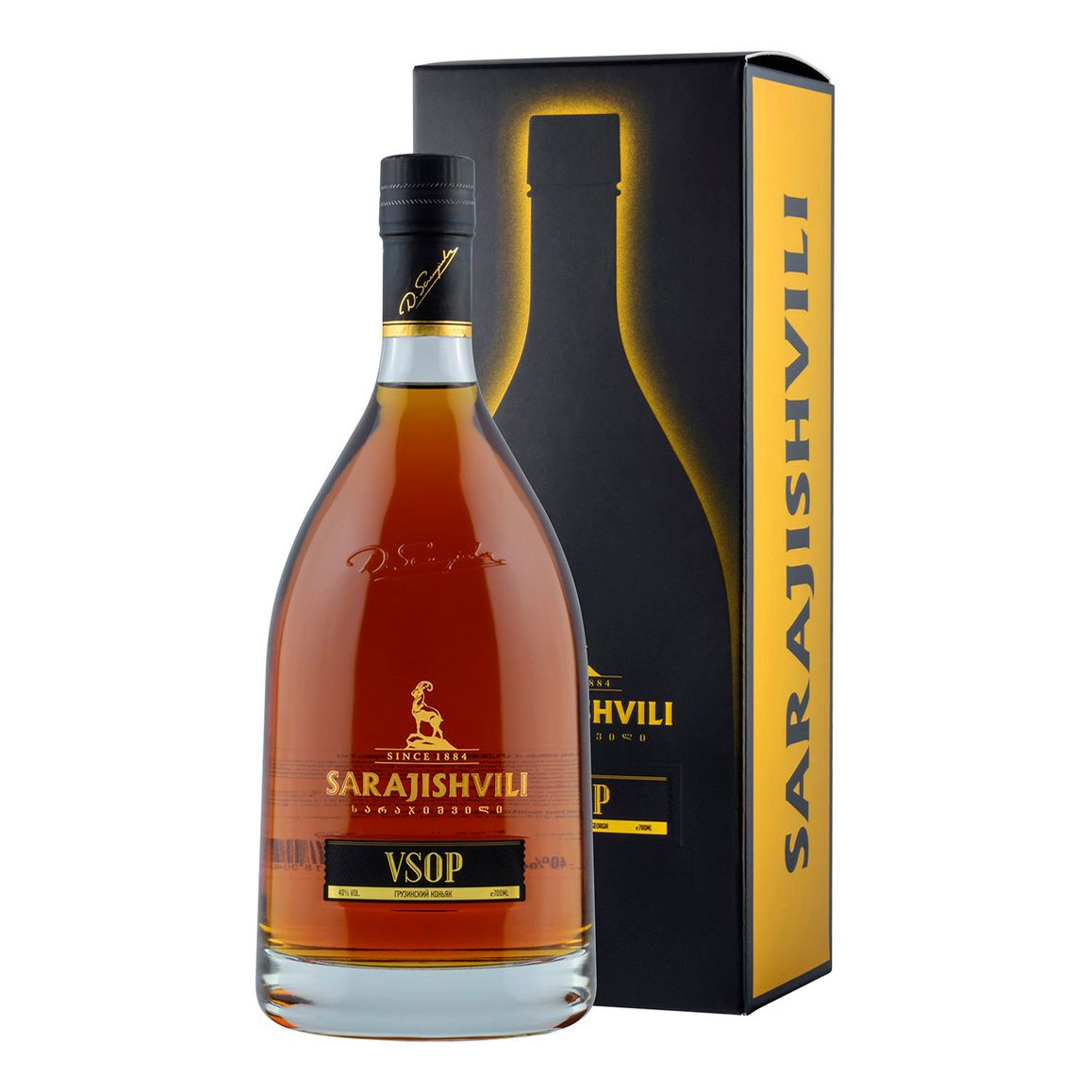 Коньяк Сараджишвили VSOP 0,7 л