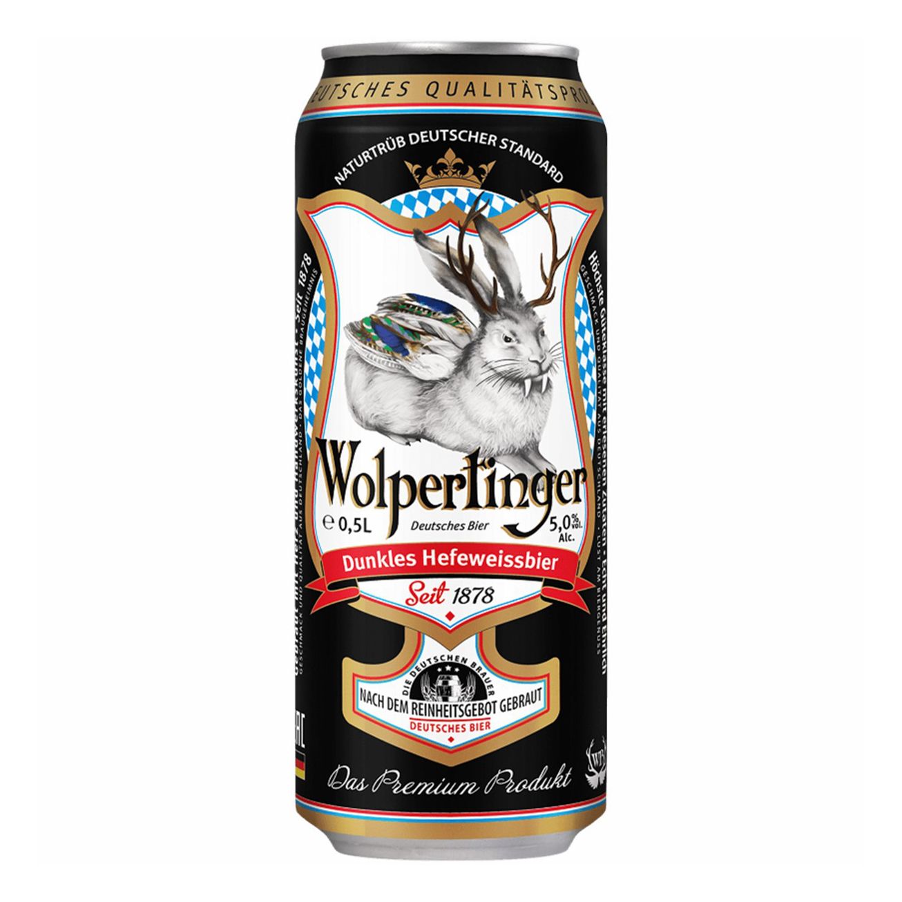 Пиво Wolpertinger темное 0,5 л