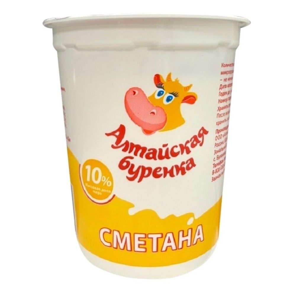 Сметана Алтайская Буренка 350 г