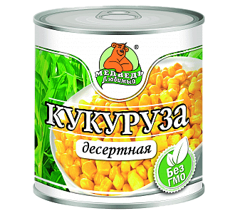 Кукуруза Медведь Любимый 340 г