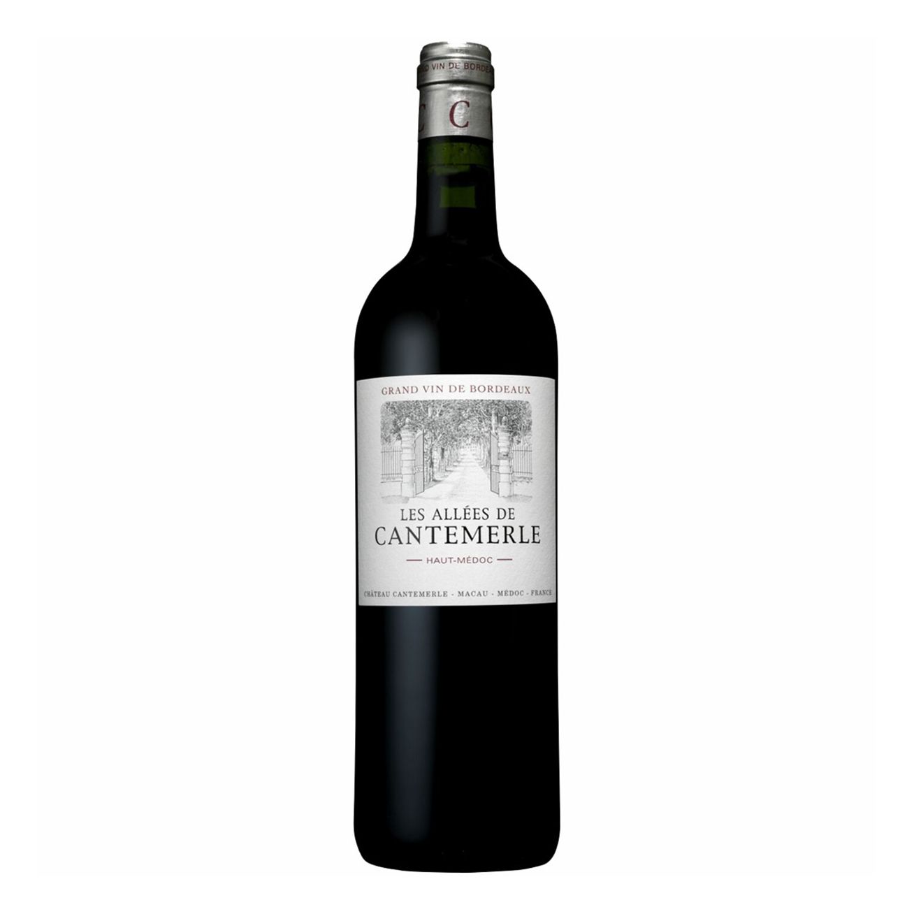 Красное сухое вино Chateau Cantemerle 0,75 л