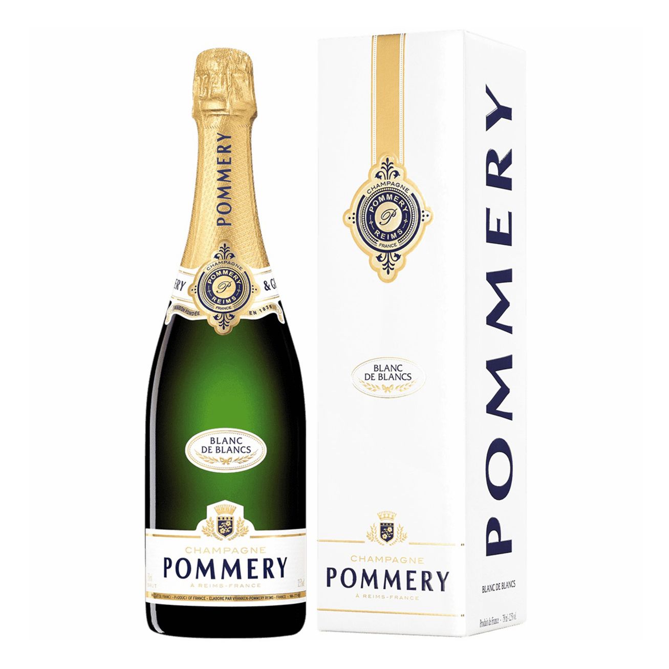 Шампанское Pommery Блан де Блан брют 0,75 л