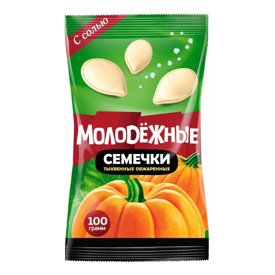 Семечки тыквенные Молодежные 100 г