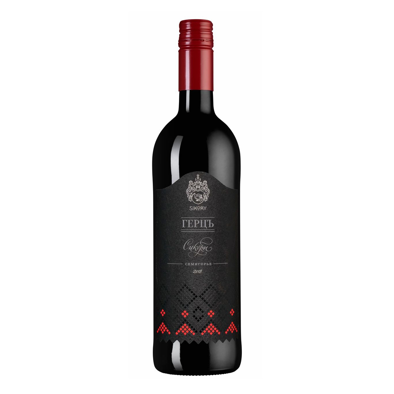 Красное сухое вино Sikory 0,75 л