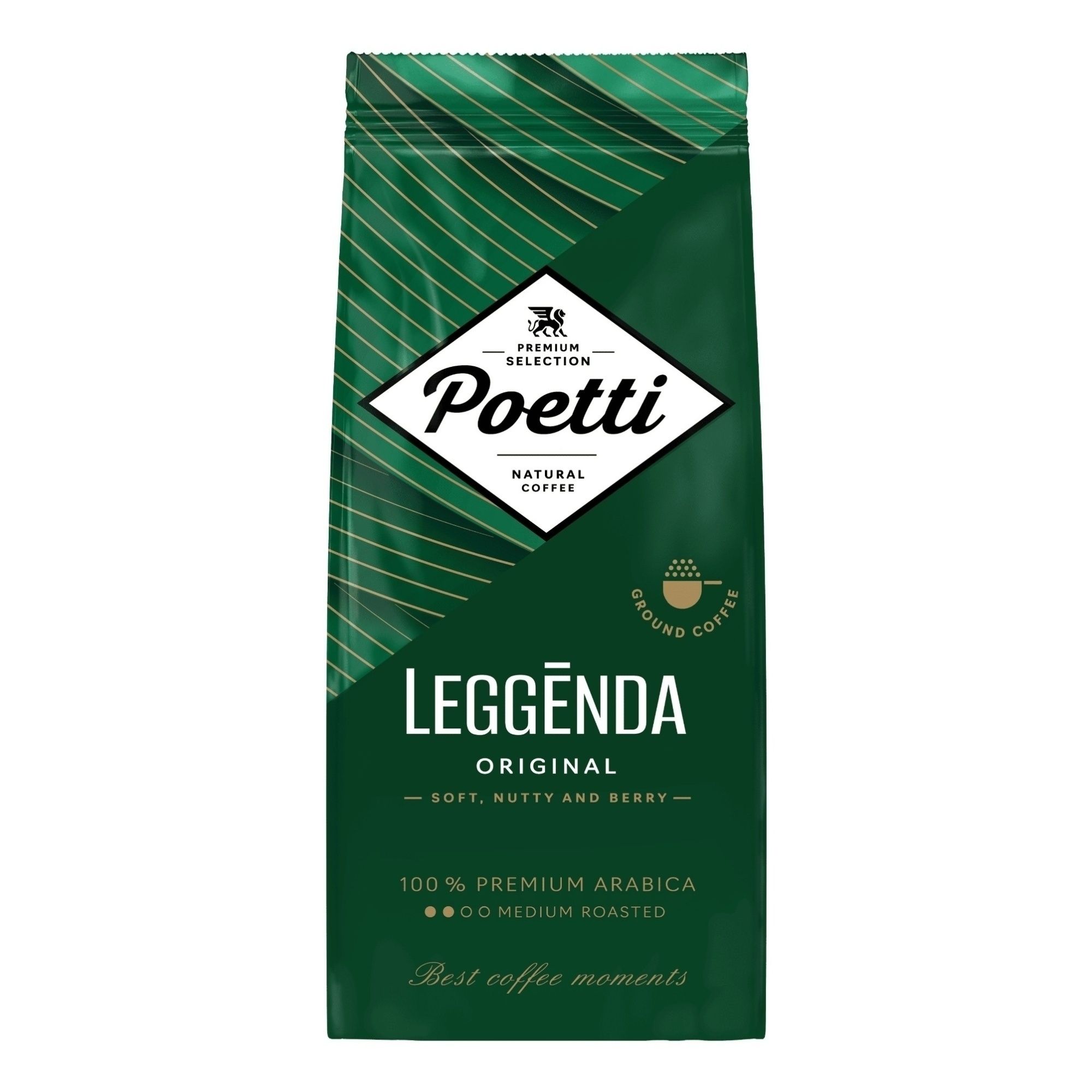 Молотый кофе Poetti Leggenda 250 г