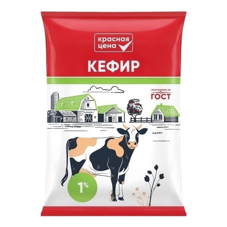 Кефир Красная цена 800 мл