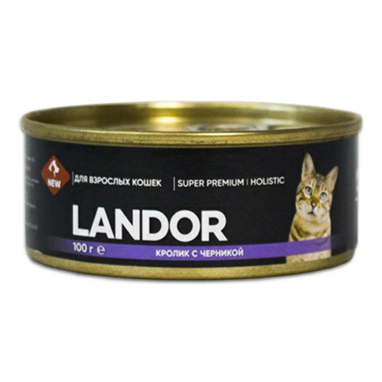Влажный корм для кошек Landor 100 г