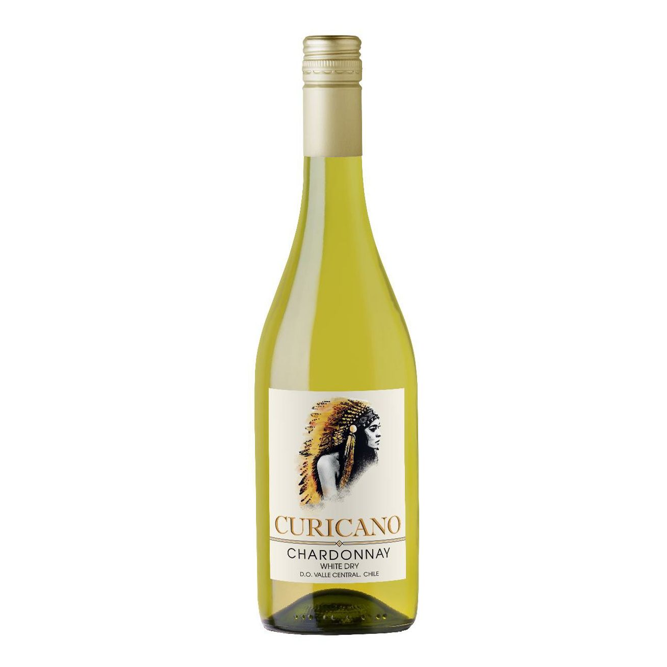 Белое сухое вино Curicano Шардоне 0,75 л