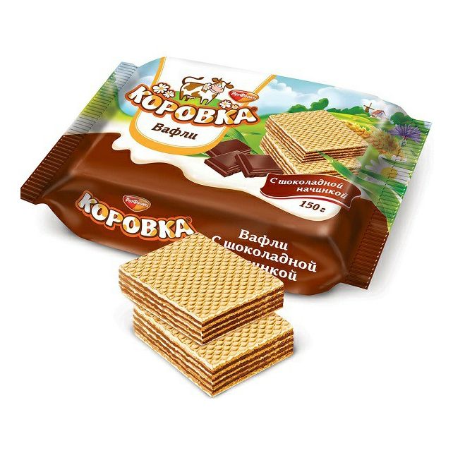 Вафли Коровка 150 г
