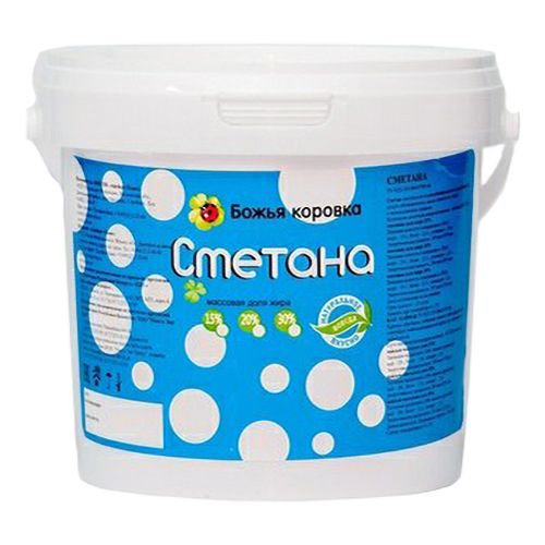 Сметана Божья Коровка 1 кг