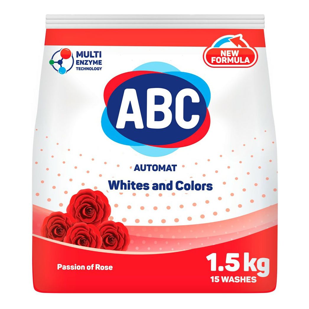Стиральный порошок ABC 1,5 кг