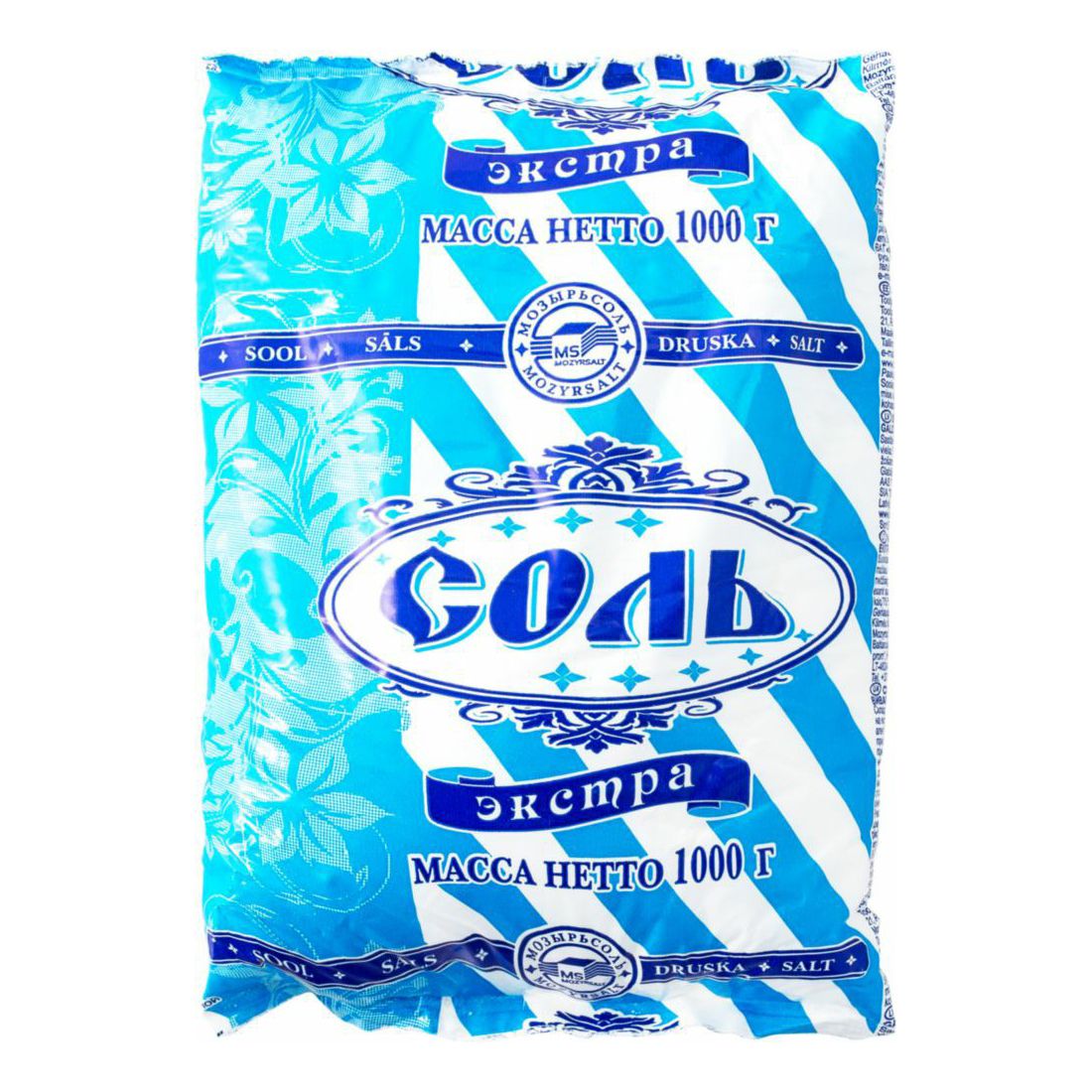 Соль поваренная Полесье 1 кг