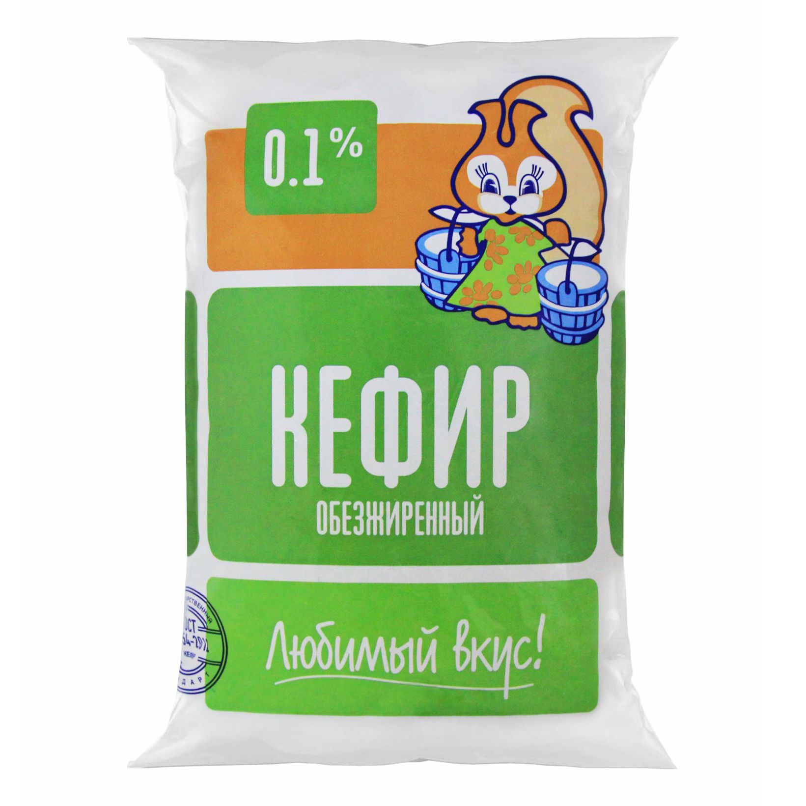 Кефир Любимый вкус 0,9 л