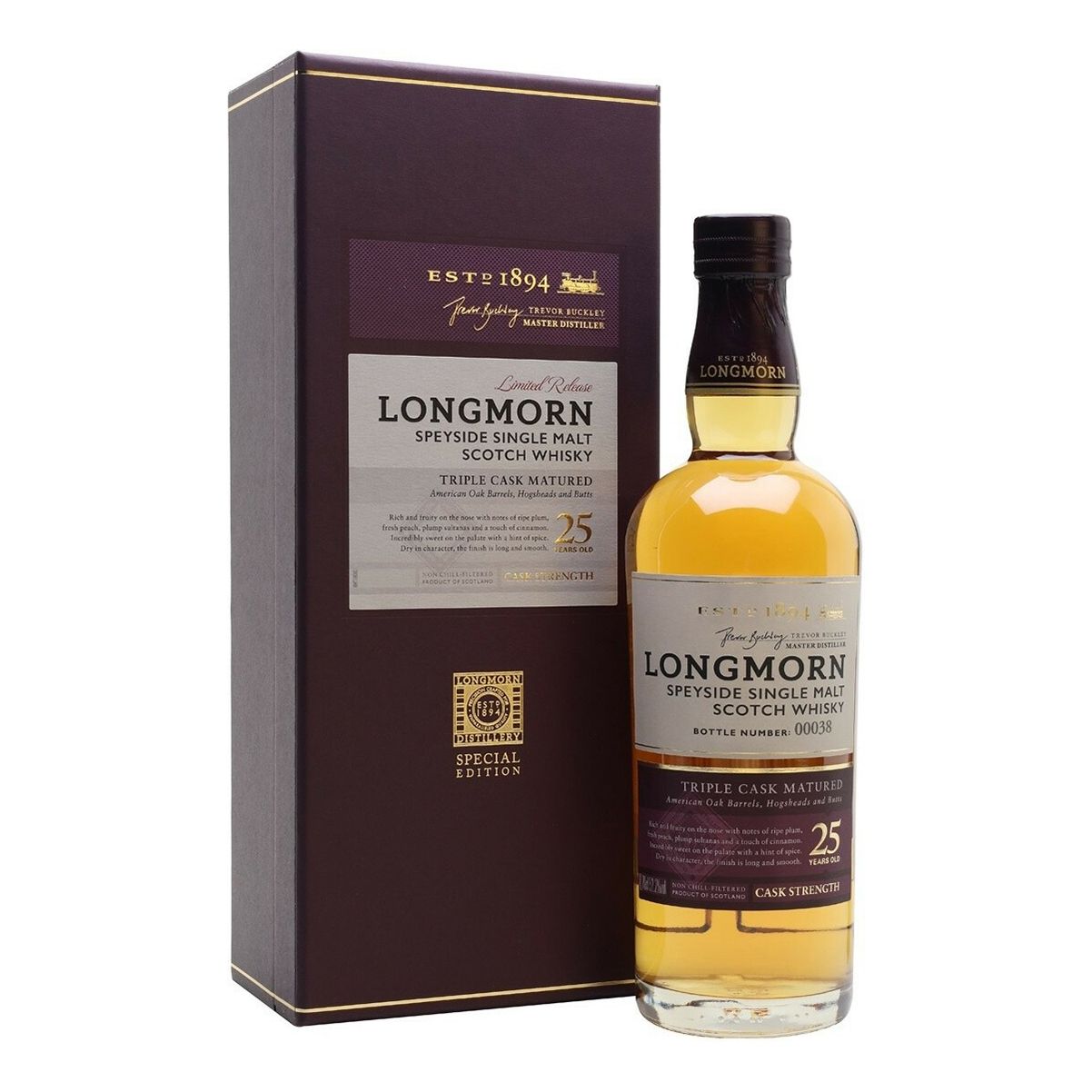 Виски Longmorn 25 лет 0,7 л