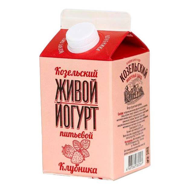 Йогурт Козельское молоко 450 г