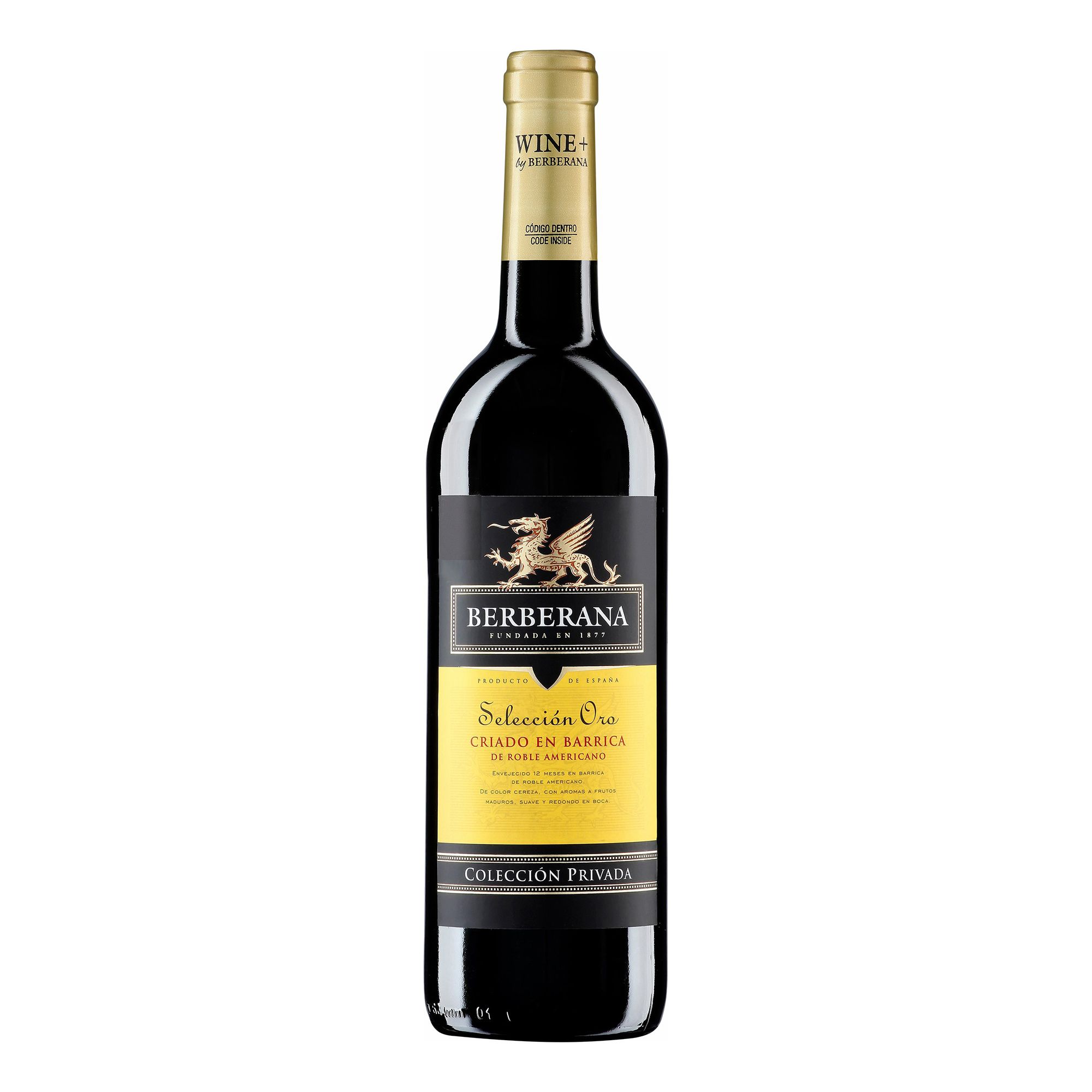 Красное сухое вино Berberana 0,75 л
