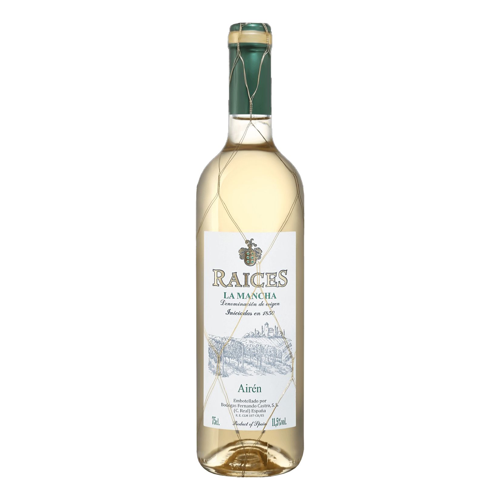 Белое сухое вино Bodegas Fernando Castro 0,75 л