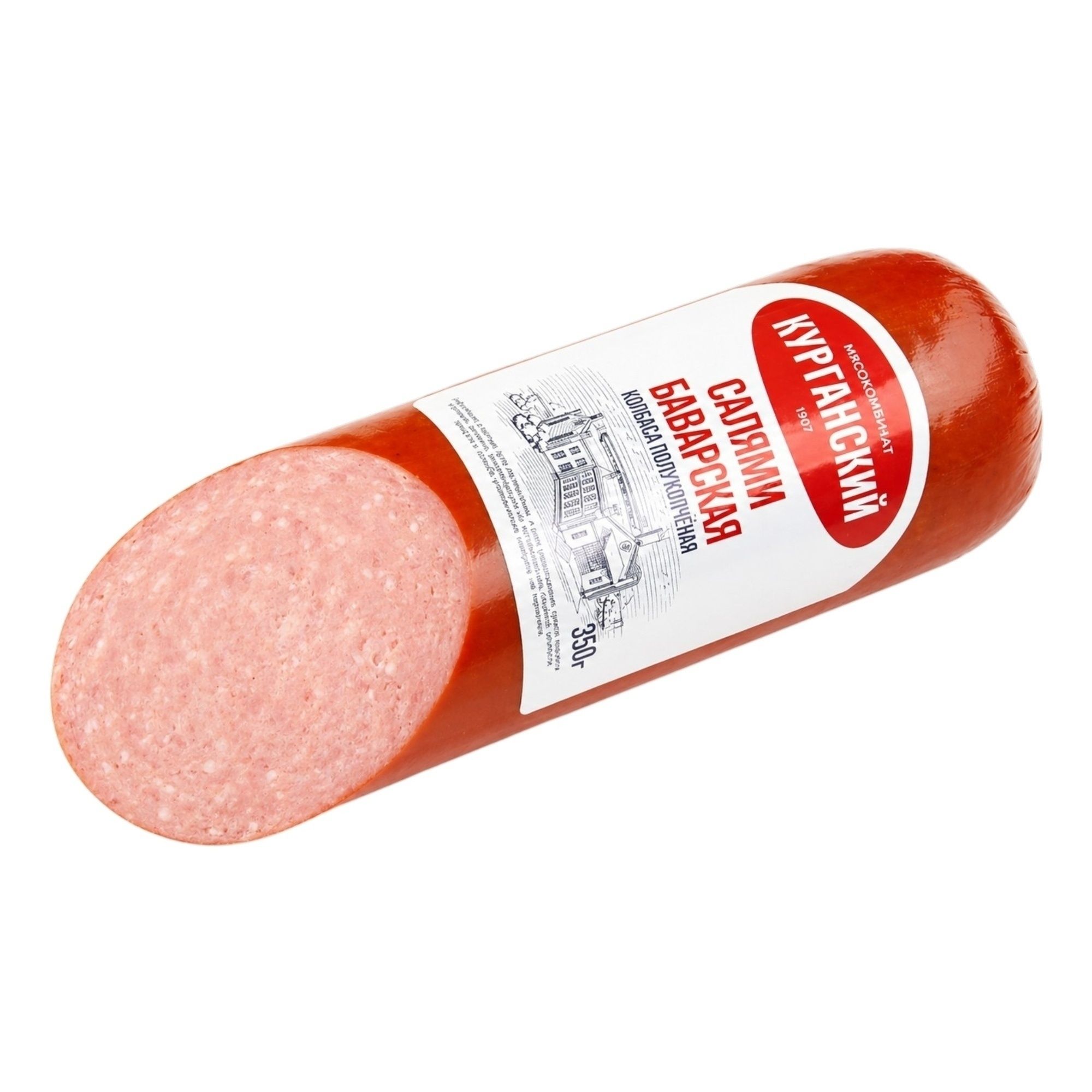 Колбаса полукопченая Курганский мясокомбинат 350 г