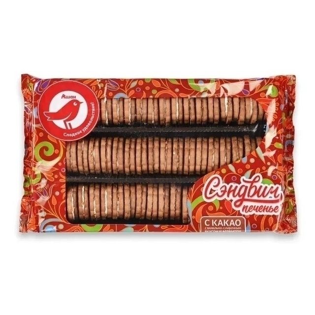 Печенье АШАН Красная птица 750 г