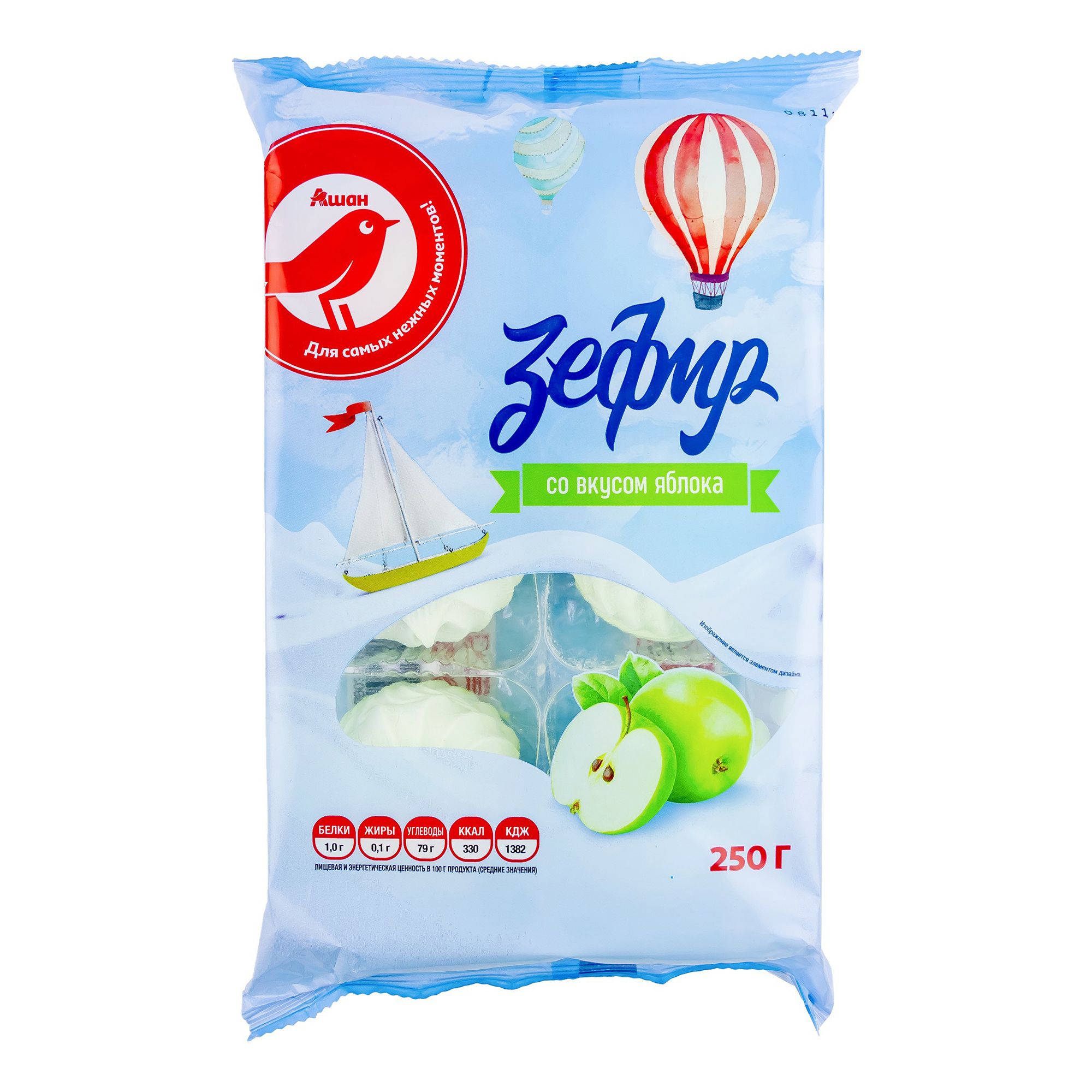 Зефир АШАН Красная птица 250 г
