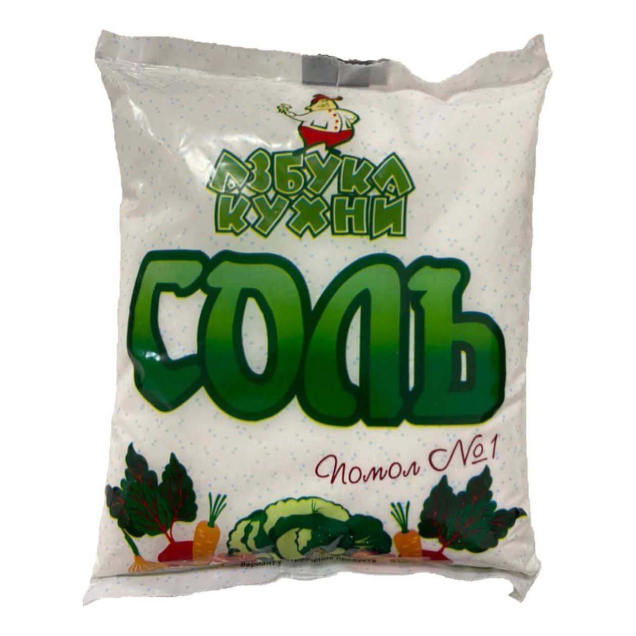 Соль поваренная Азбука кухни 1 кг