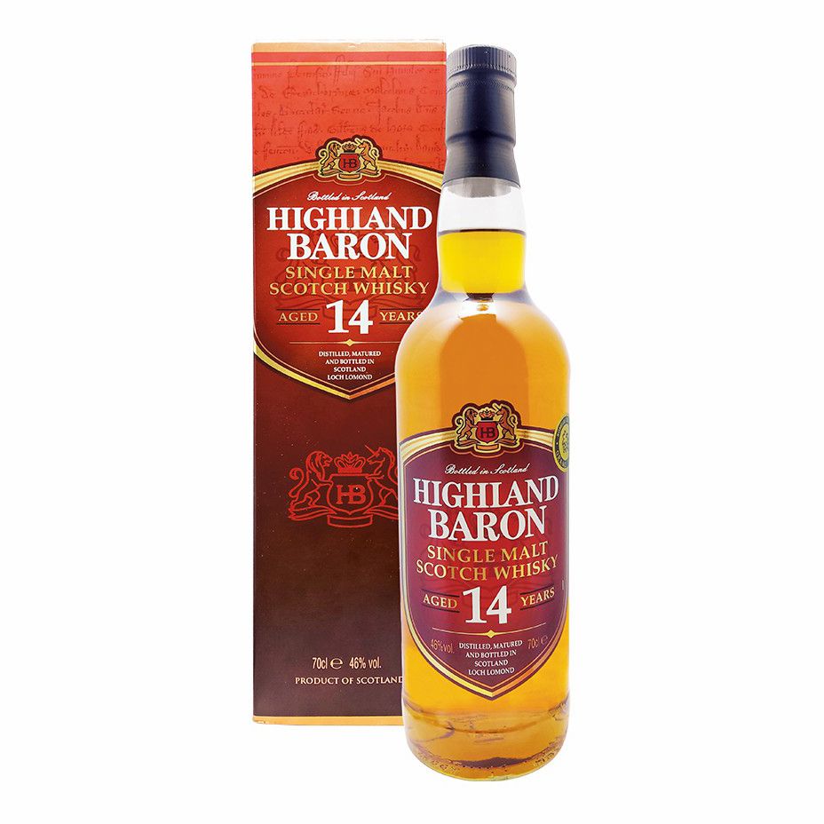Виски Highland Baron 14 лет 0,7 л