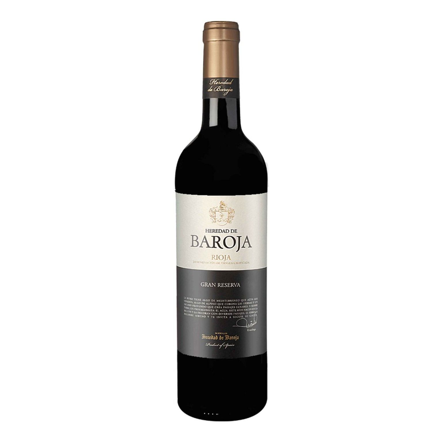 Красное сухое вино Heredad de Baroja 0,75 л