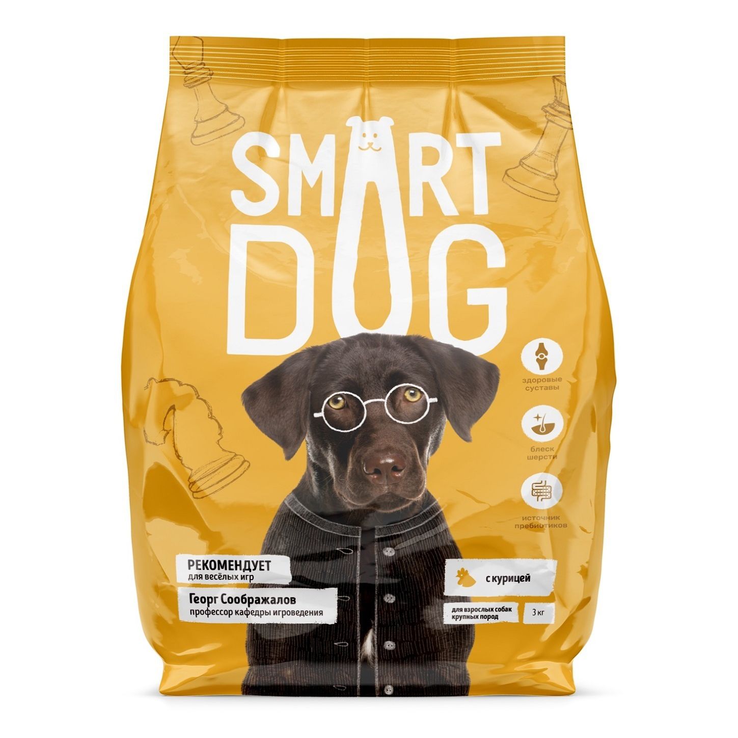 Сухой корм для собак Smart Dog 12 кг
