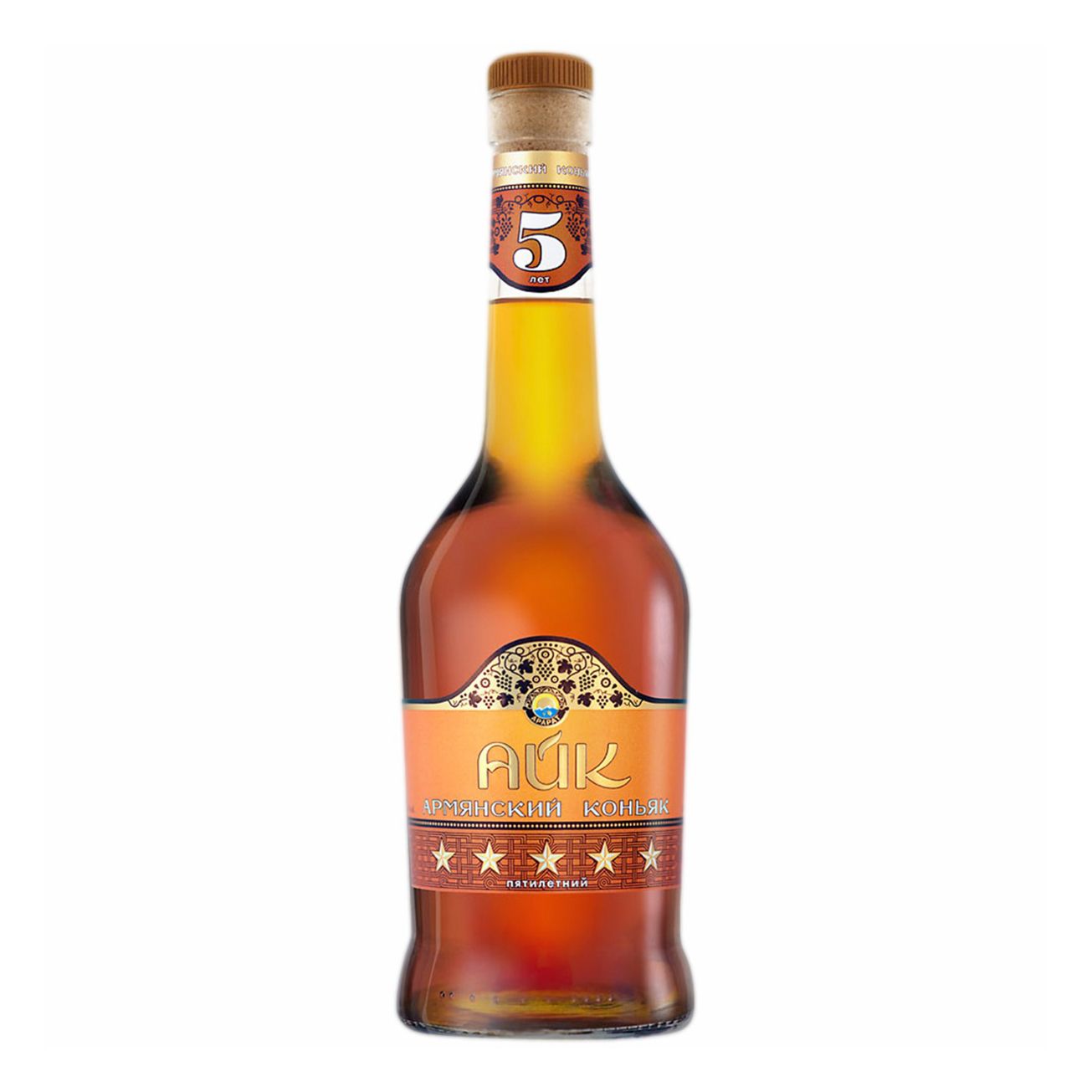 Коньяк HAYK 5 лет 0,5 л