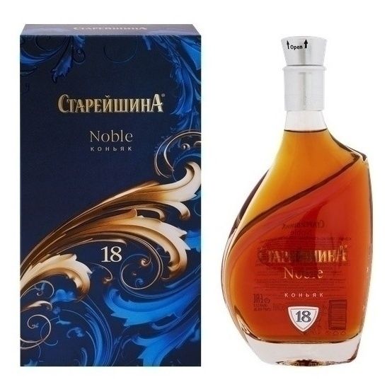 Коньяк Старейшина 18 лет 0,5 л
